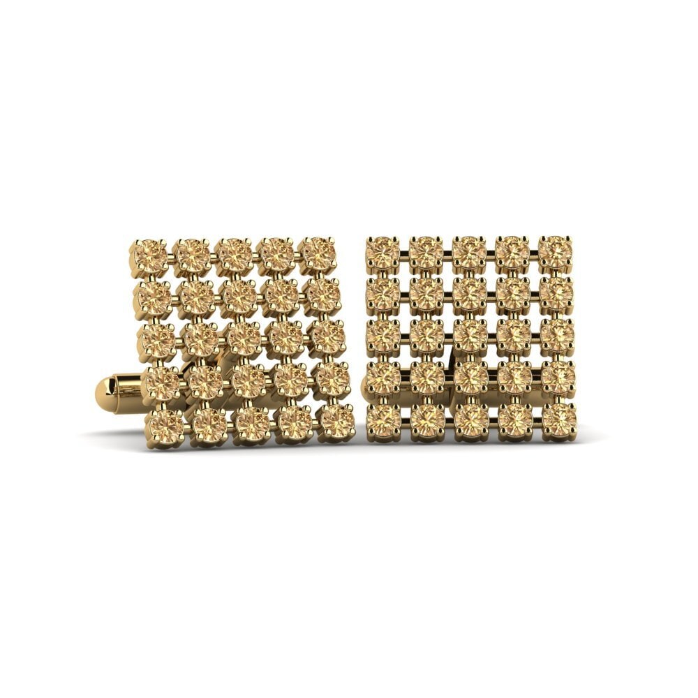 Brun Diamant Manchetknap Consus