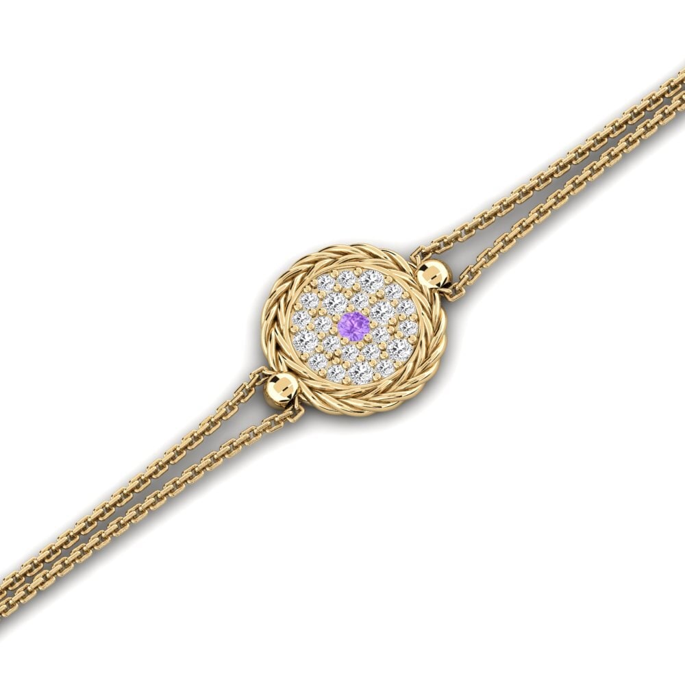 Améthyste Bracelet pour femme Contented