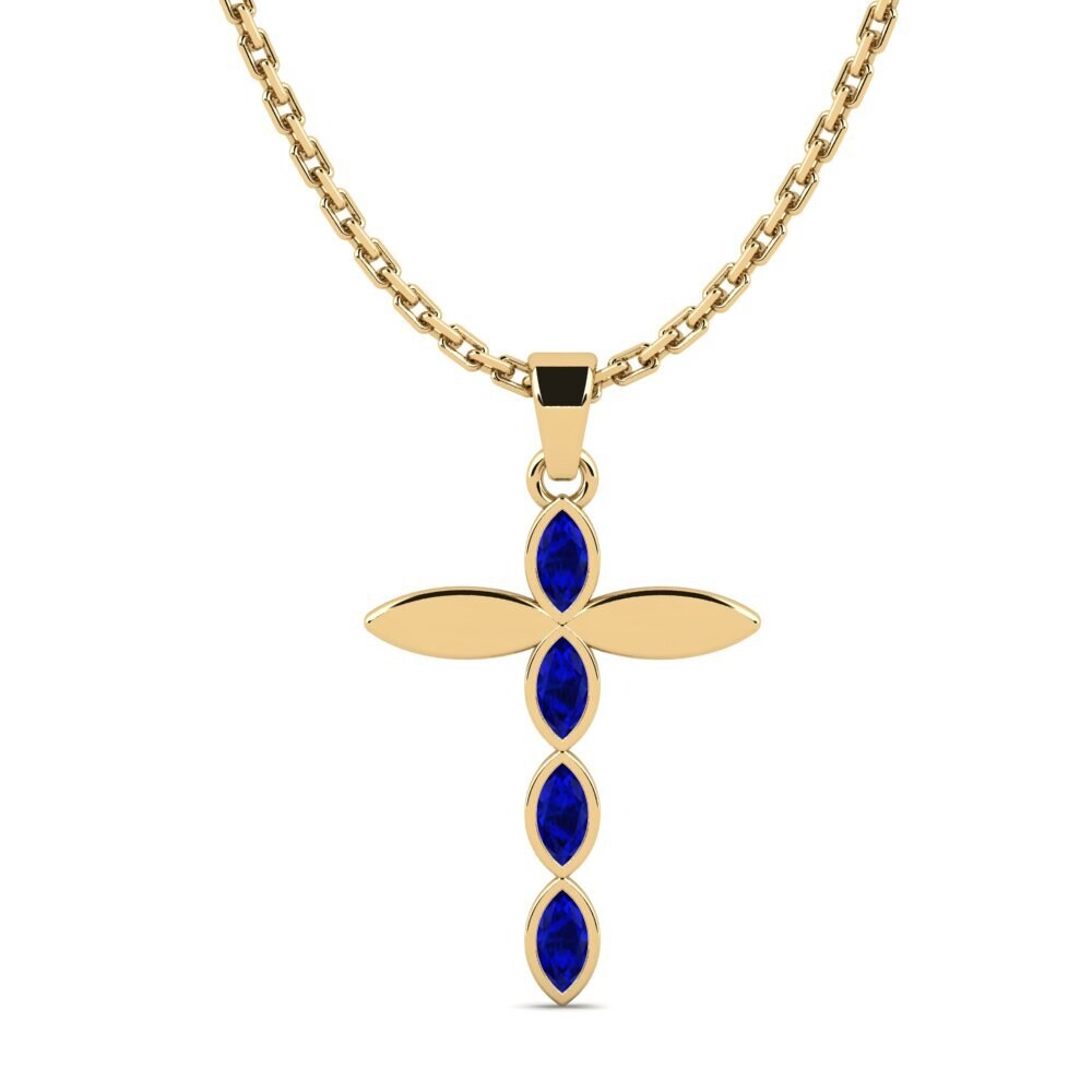 Sapphire Women's Pendant Contextual