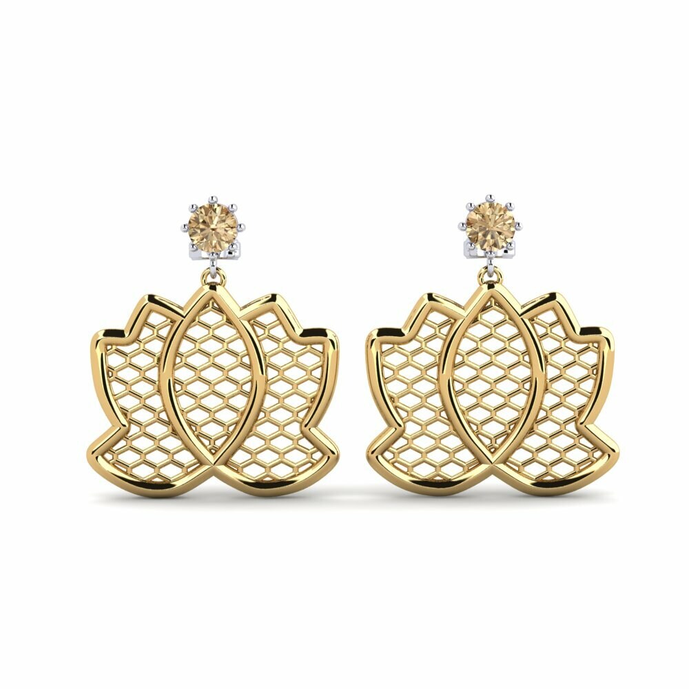 Brown Diamond Women's Earring Cooke