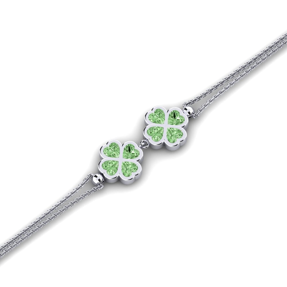 Paladio Diamante Verde Pulsera de Mujer Coolly