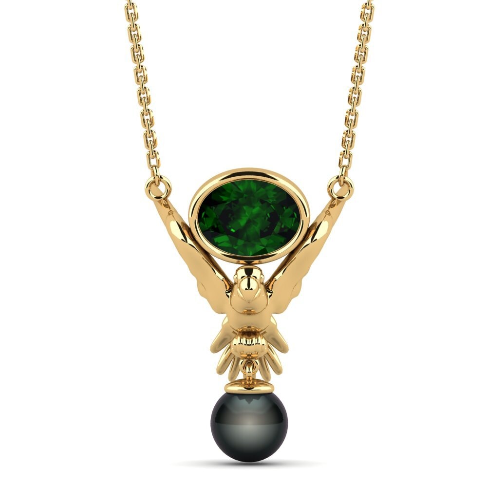 Green Tourmaline Women's Necklace Coppedge