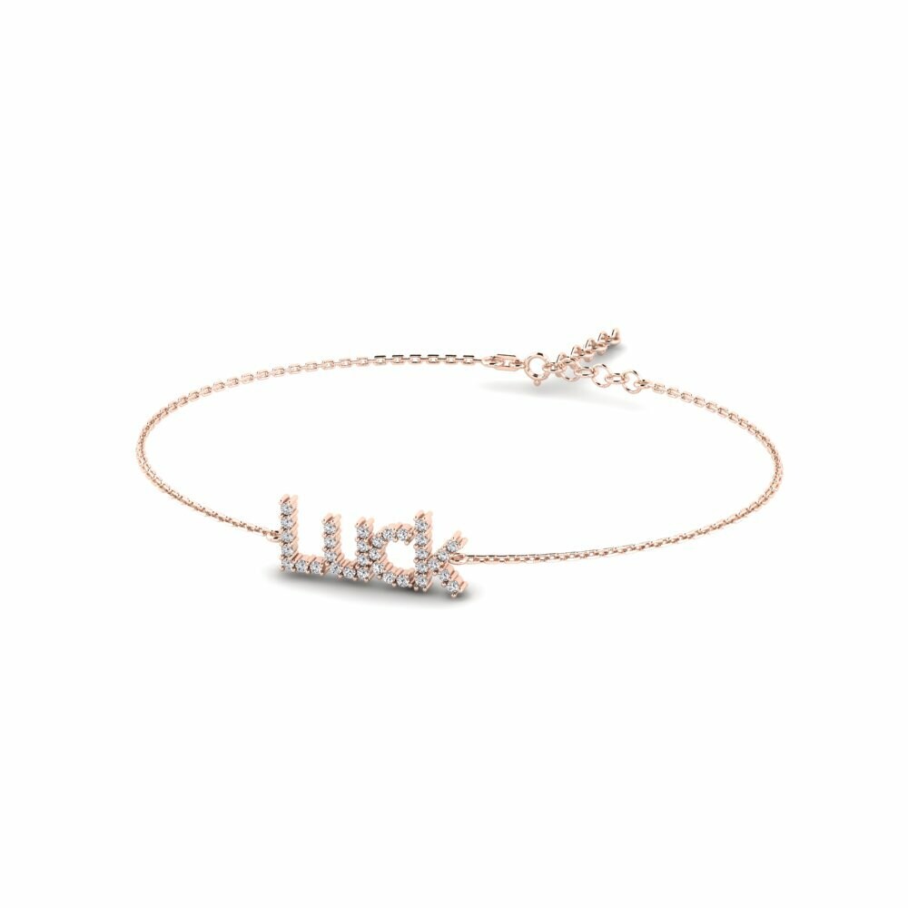 9K Rood Dames Armband Corb