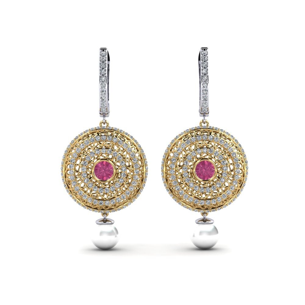 Pink Tourmaline Women's Earring Cordagel