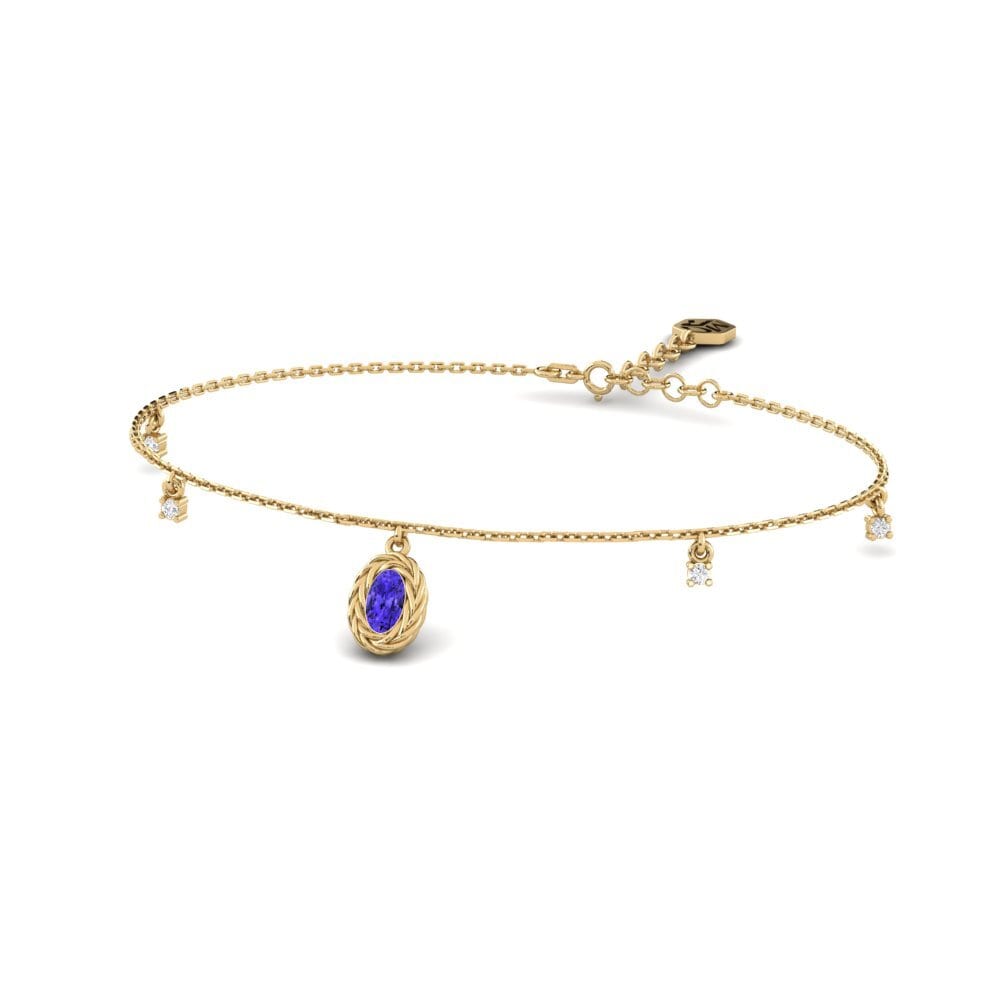 Tanzanite Bracelet pour femme Coreyta