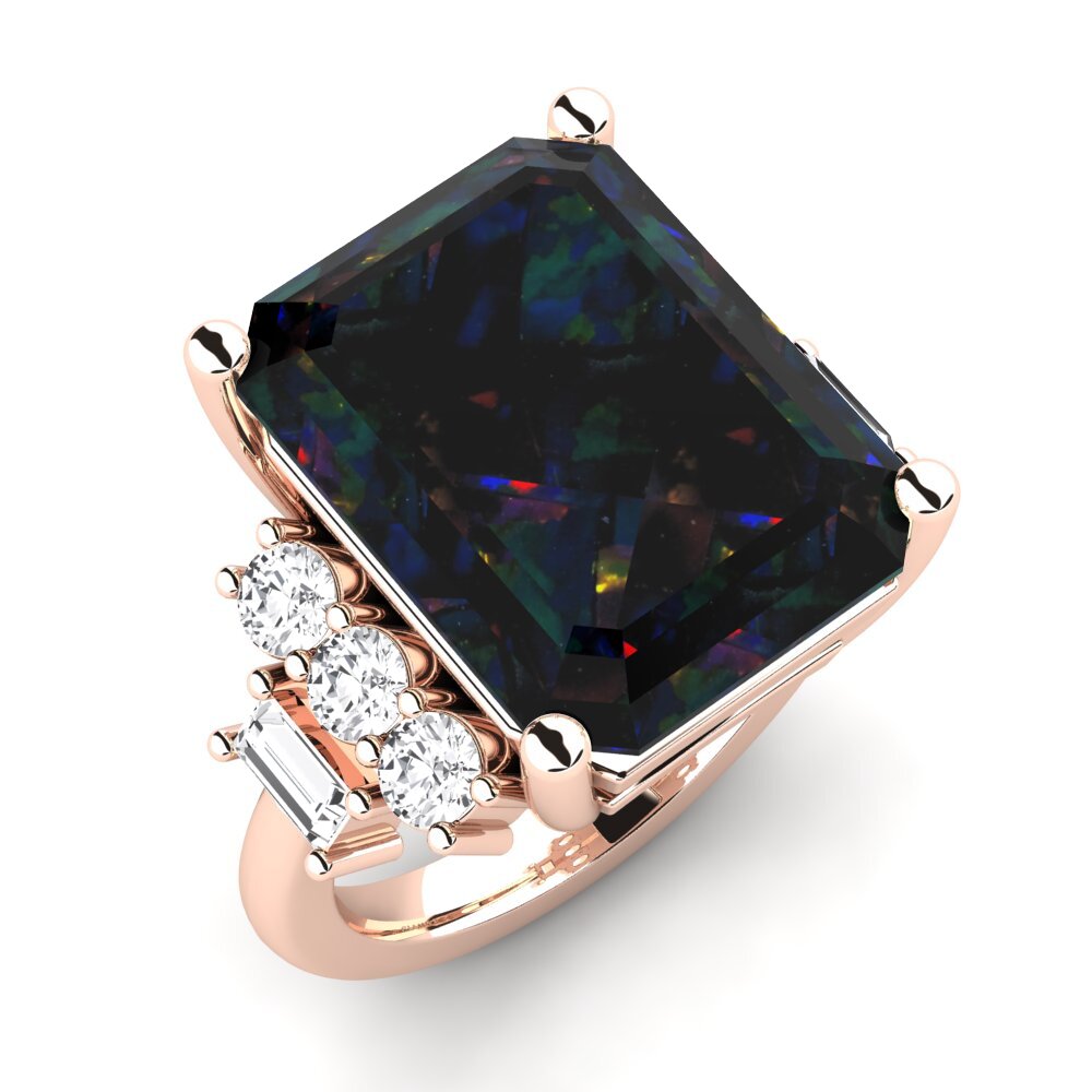 14ct Rose Gold Ring Corine
