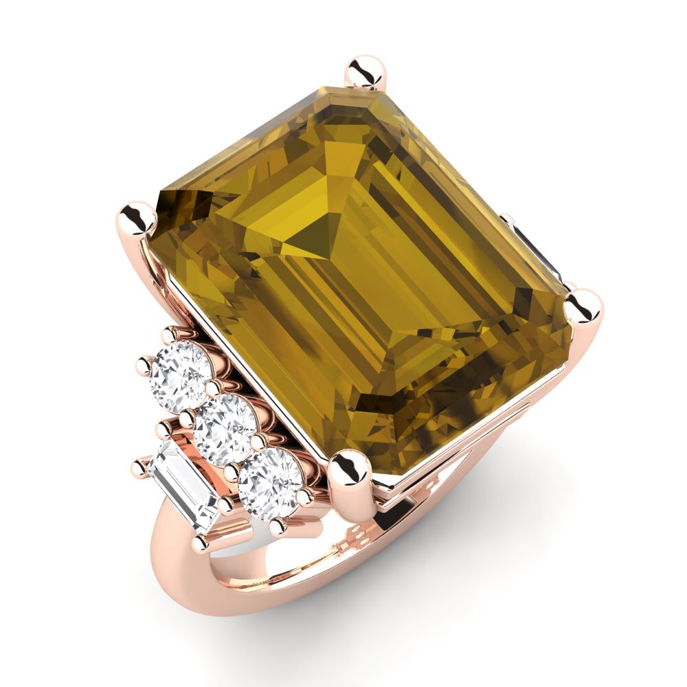 9ct Rose Gold Ring Corine