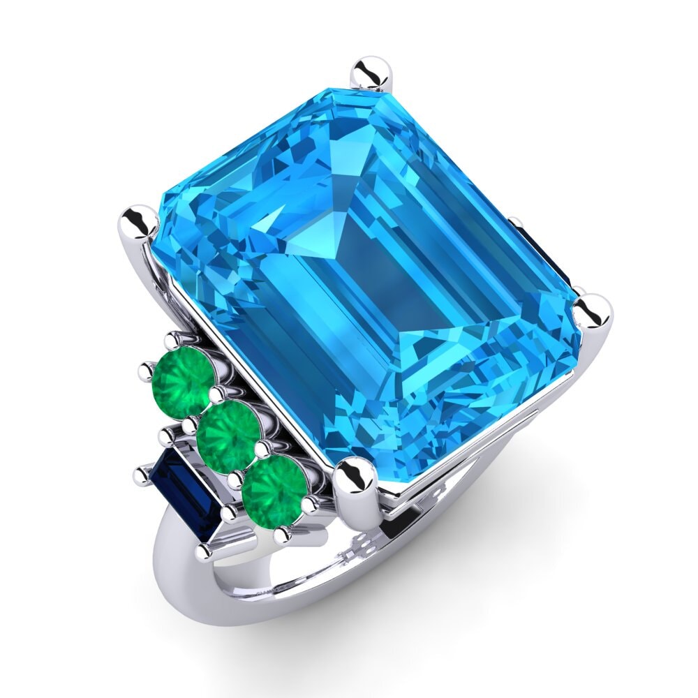 Blue Topaz Ring Corine