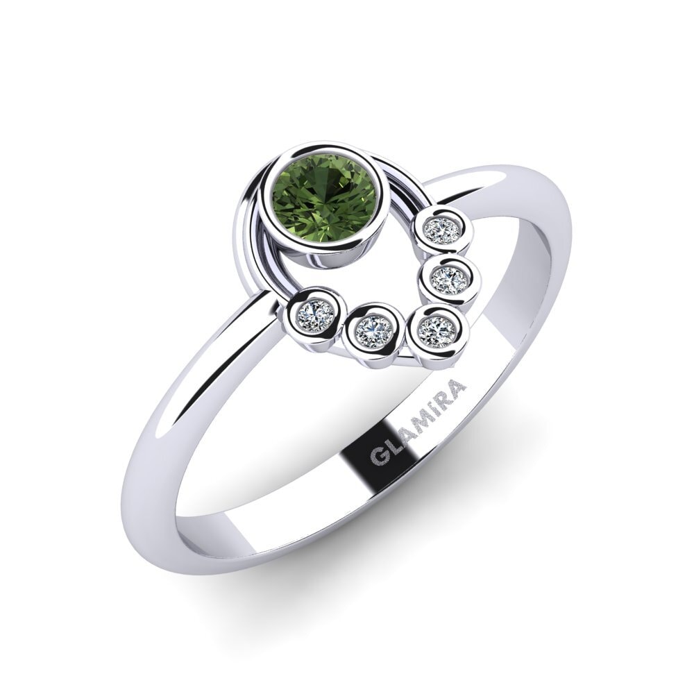 Grüner Saphir Ring Corinne