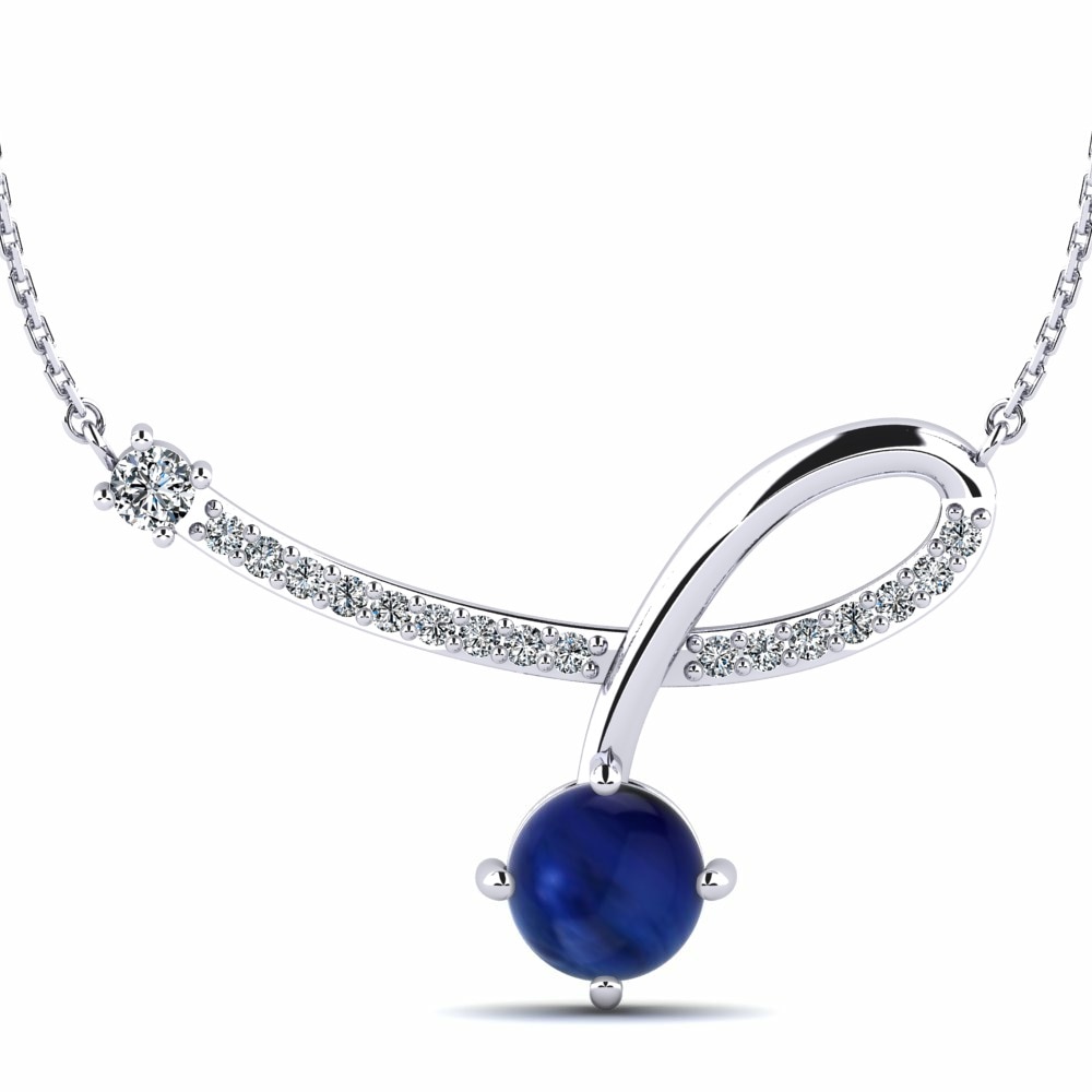 Sapphire Necklace Cortlin