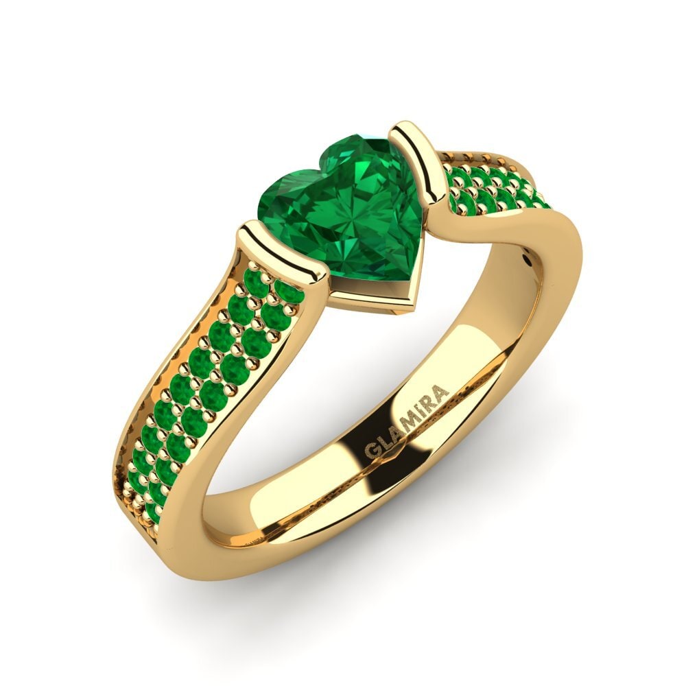 18ct Yellow Gold Engagement Ring Cosenza