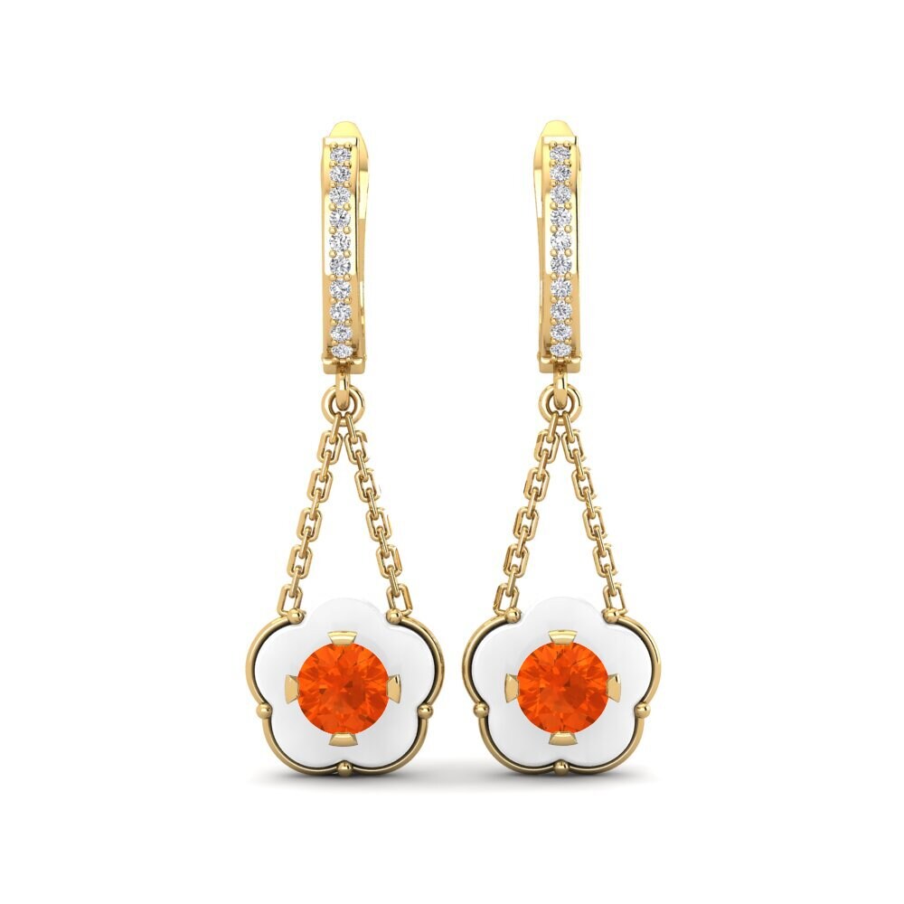 Fire Opal Women's Earring Cosgrove
