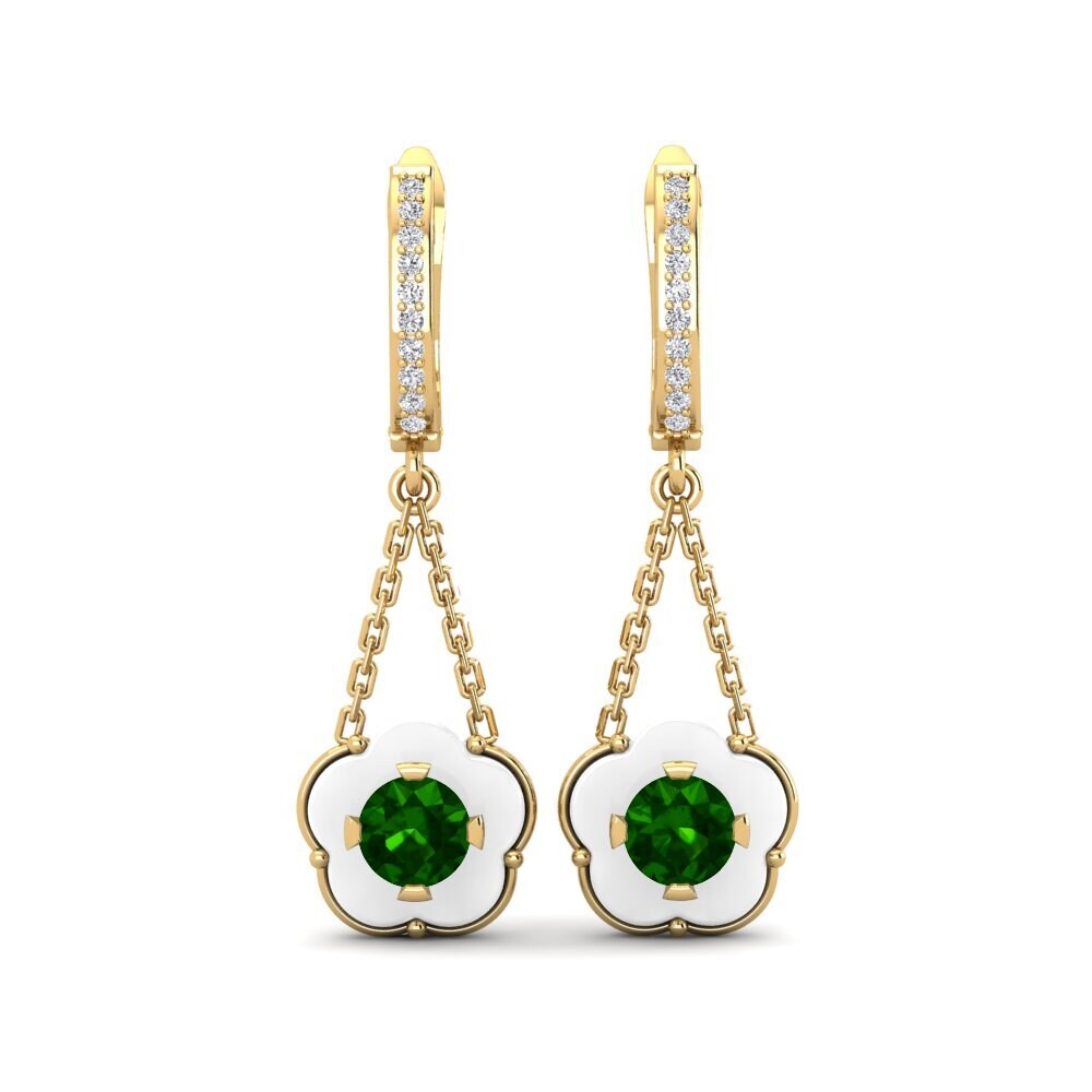 Green Tourmaline Women's Earring Cosgrove