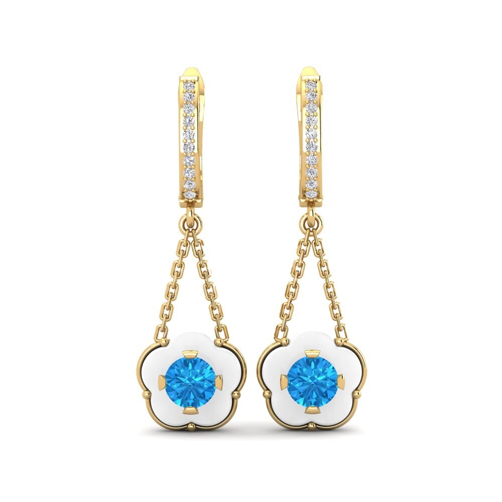 Blue Topaz Women's Earring Cosgrove