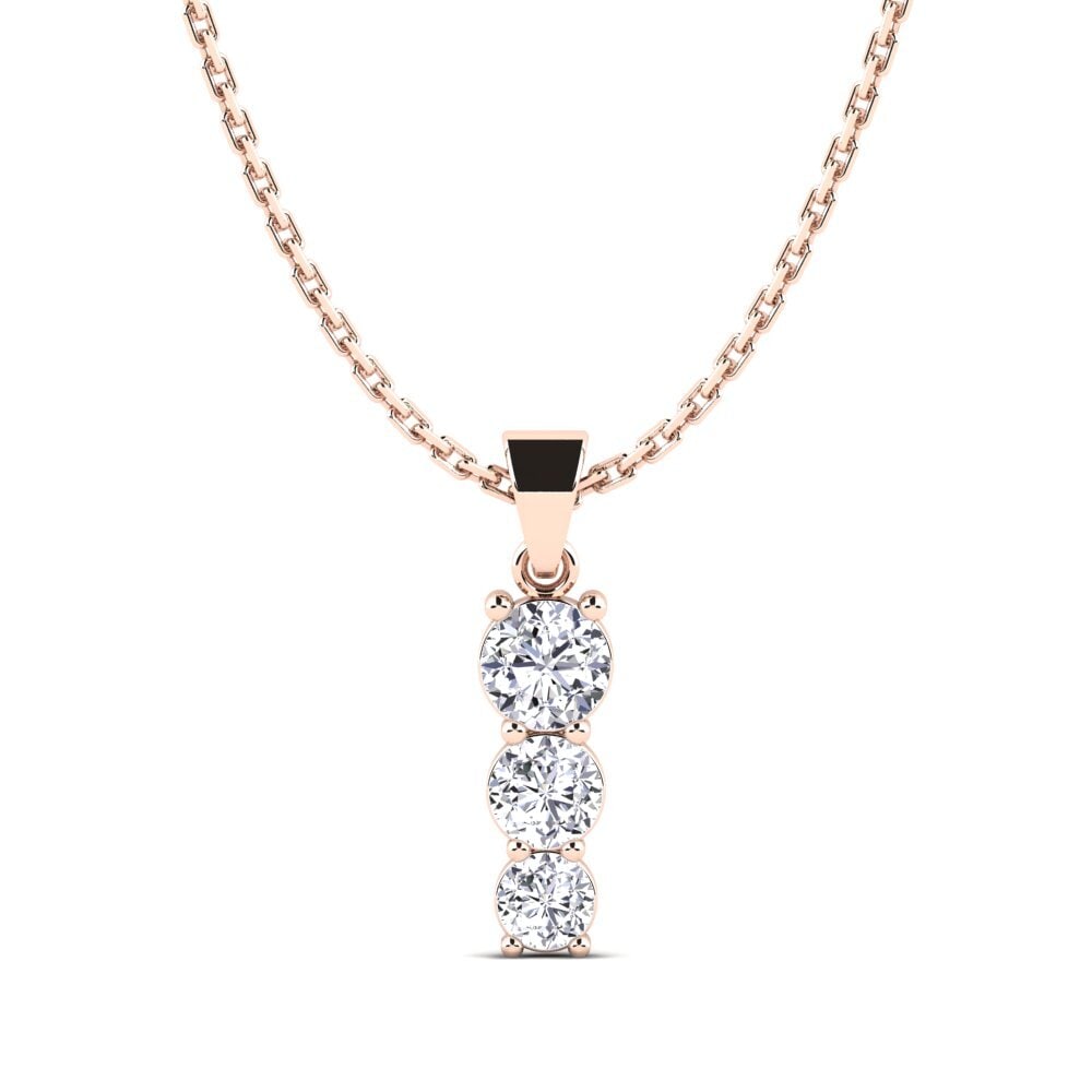 18k Oro Rosa Colgante de Mujer Cotone