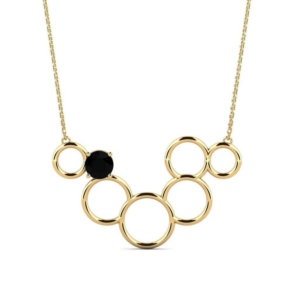 Ónix Negro Collar de Mujer Cotrouves