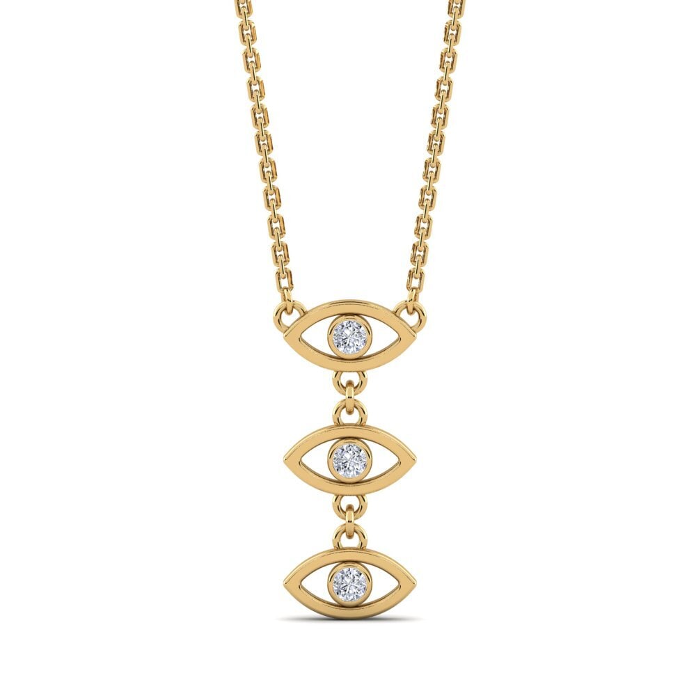 Diamond Women's Necklace Coupeyt