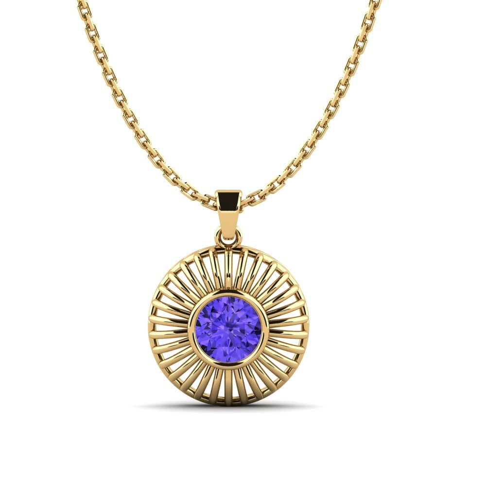 Tanzanite Women's Pendant Courbature