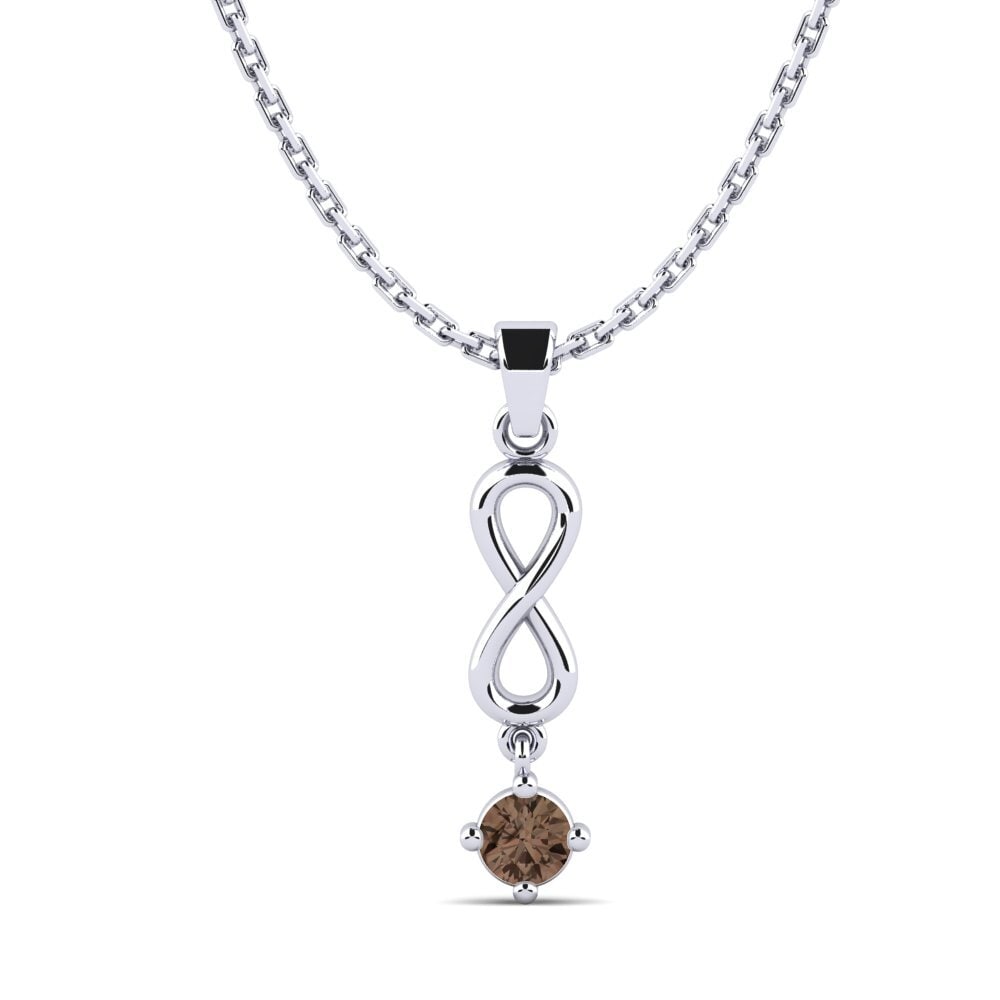 Smoky Quartz Women's Pendant Courlisa