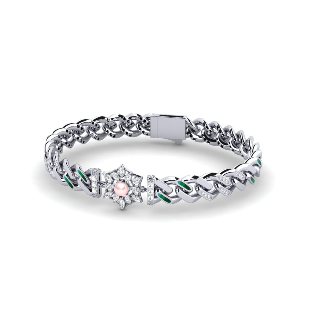 Đá Sapphire Trắng Vòng tay nữ Erisse