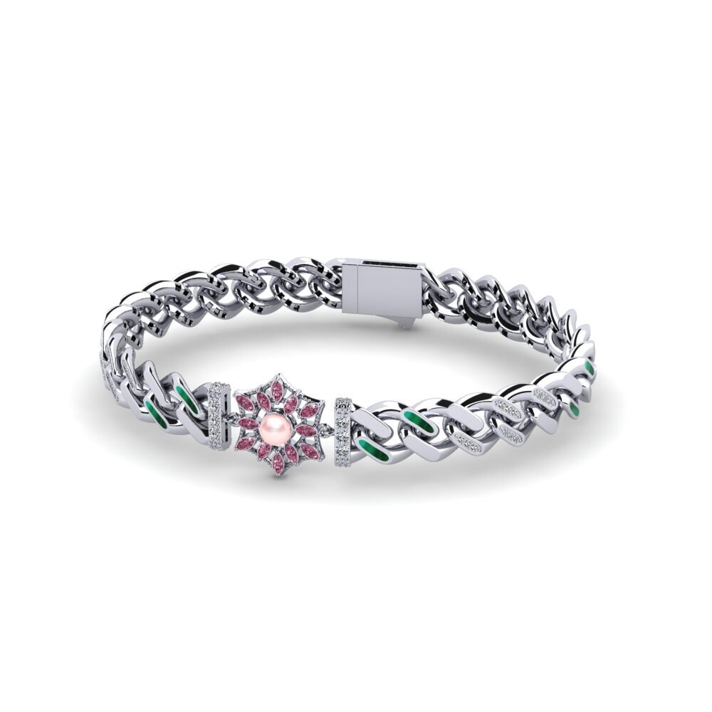 Đá Rhodolite Vòng tay nữ Erisse