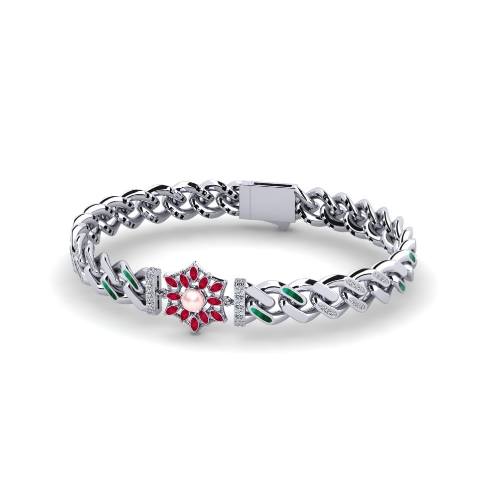 Đá Ruby / Hồng Ngọc Vòng tay nữ Erisse