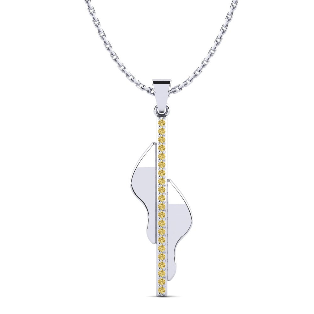 Yellow Diamond Women's Pendant Craig