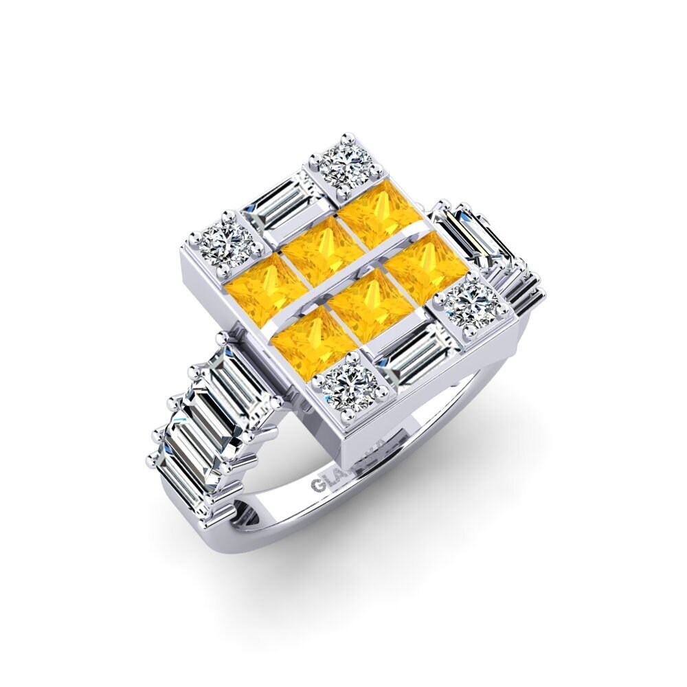 Citrine Engagement Ring Crampfish