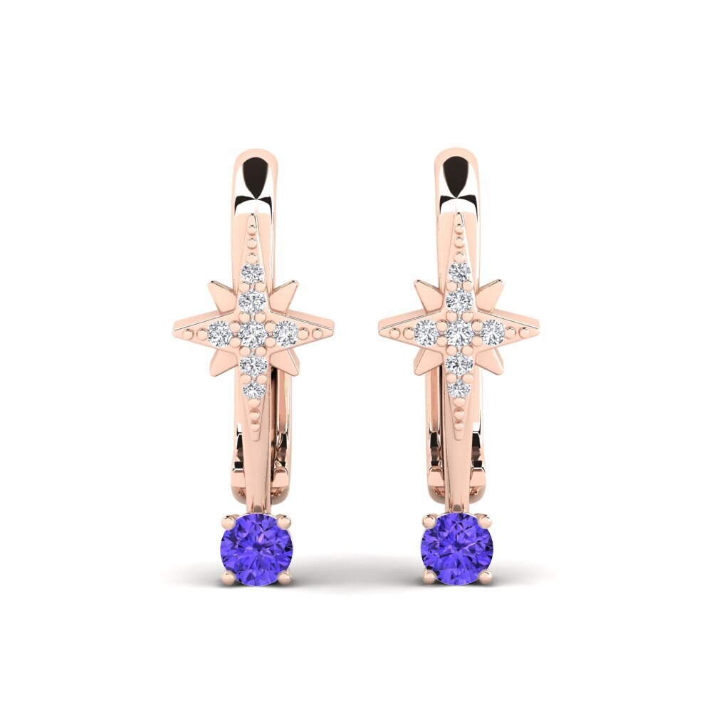 Tanzanite Women's Earring Crater