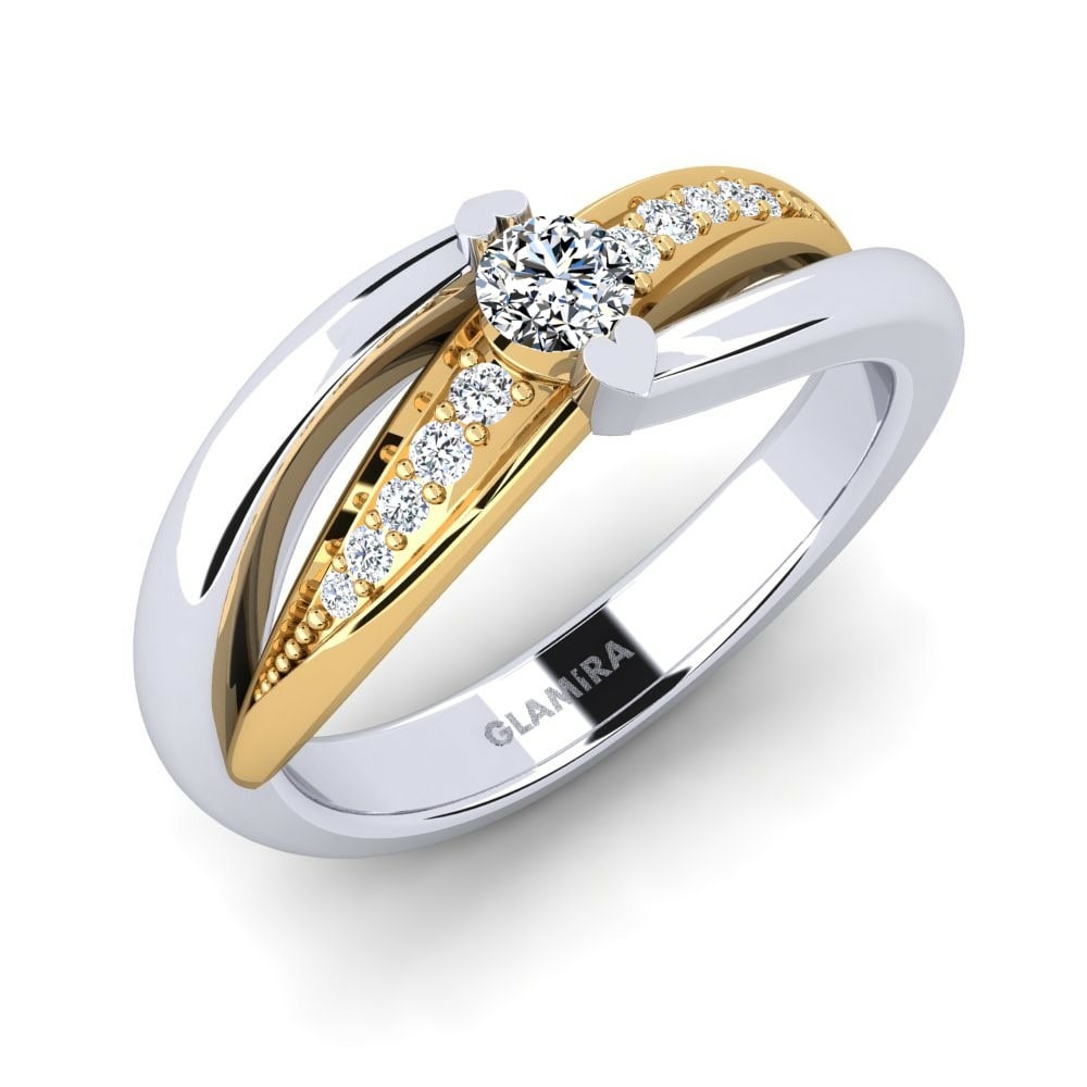 Swarovski Crystal Engagement Ring Crece