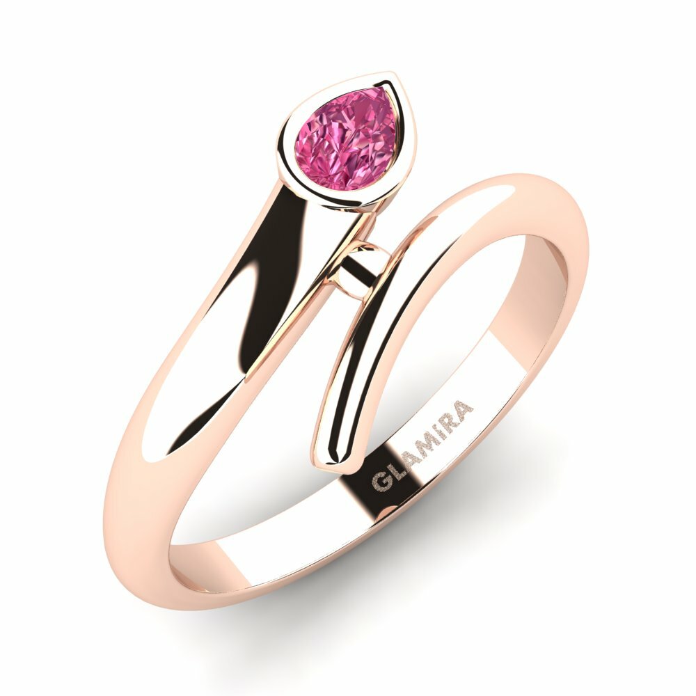 Pink Tourmaline Ring Crevaison