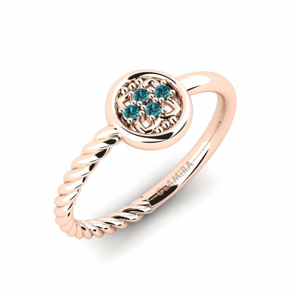 Blue Diamond Ring Crevasse