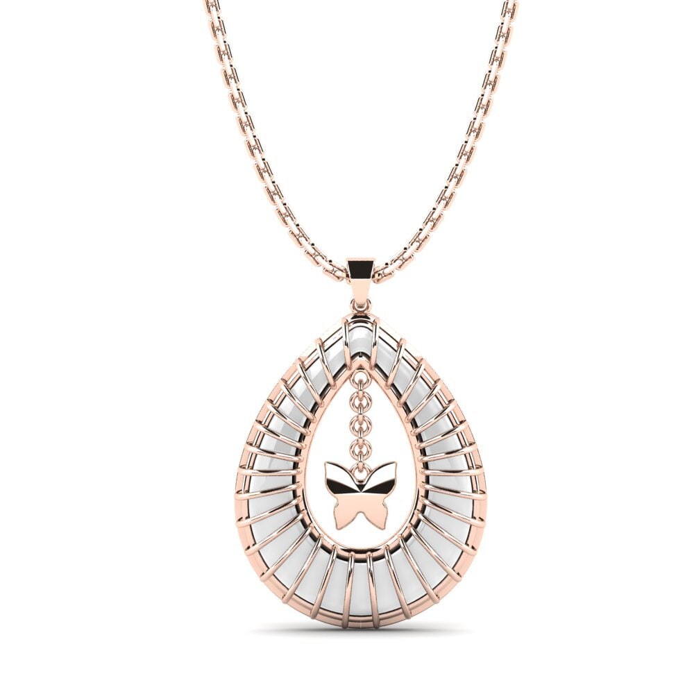 14k Rose Gold Pendant Cribb