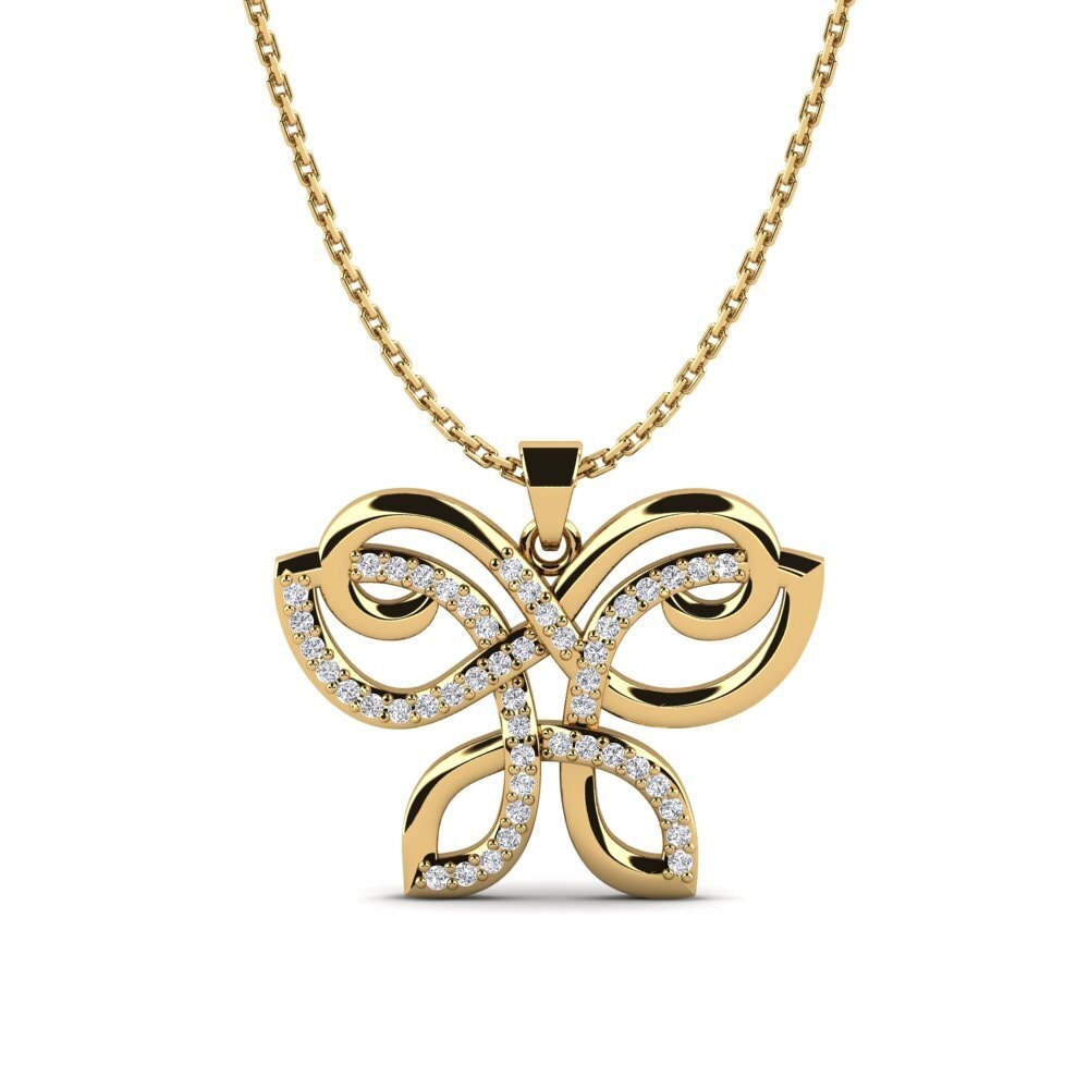 Diamante Colgante de Mujer Cristalia