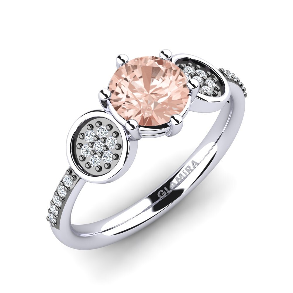 Morganite Bague de fiançailles Cristie