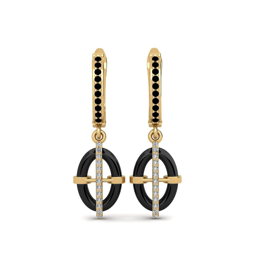 Black Onyx Women's Earring Cristobal
