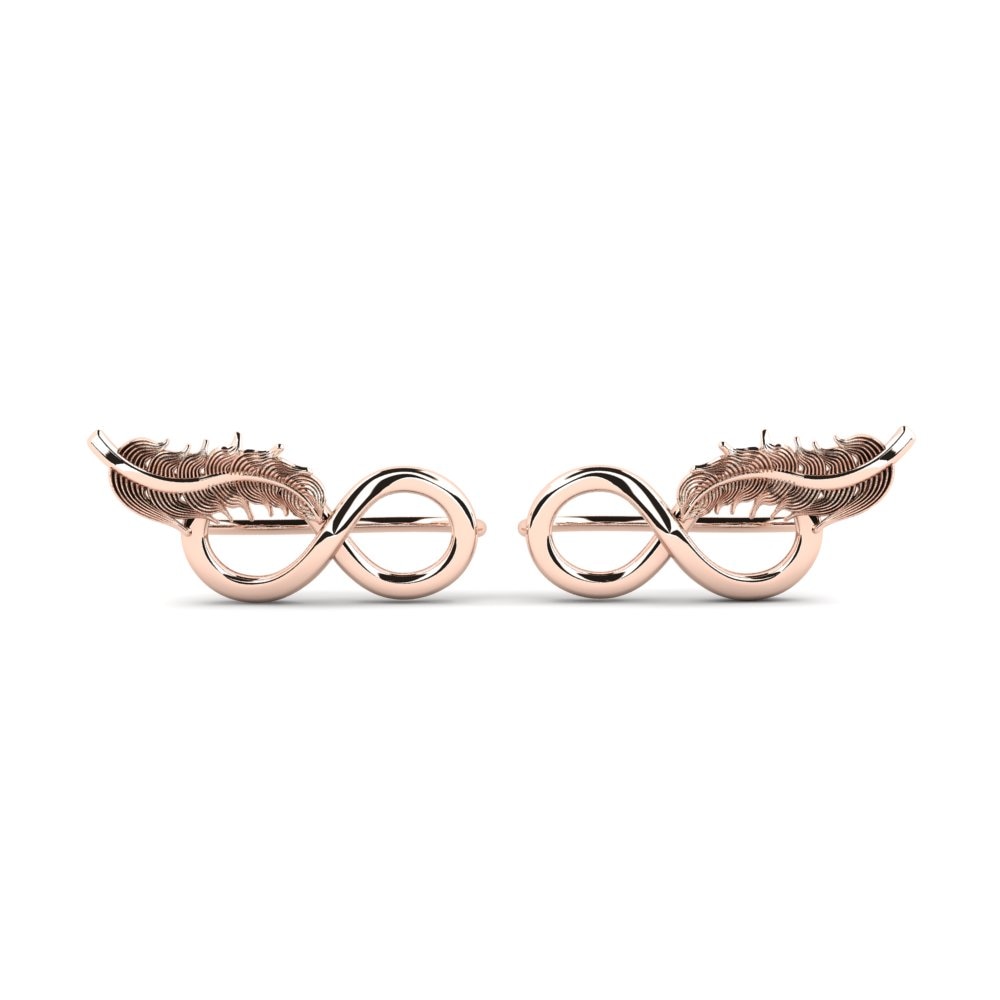 14k Rose Gold Earring Croire