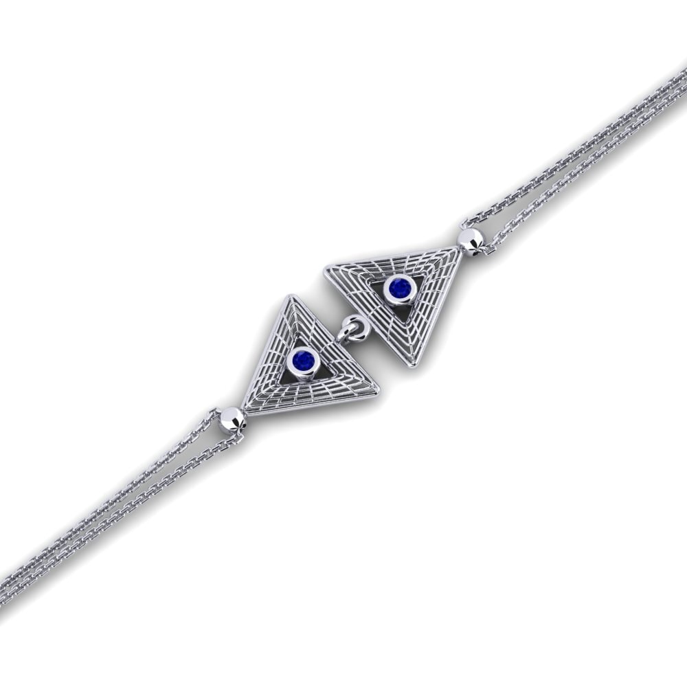 Saphir Bracelet pour femme Cubain
