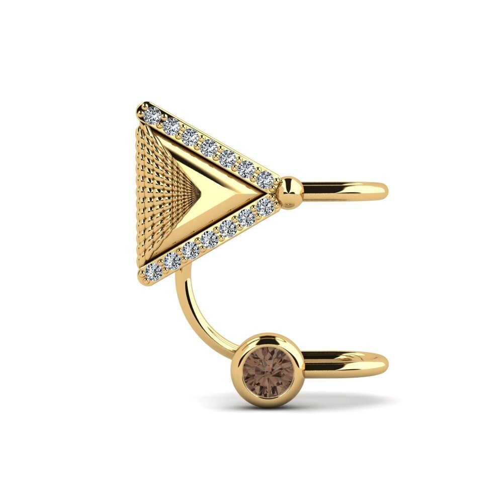 Smoky Quartz Women's Earring Cudney