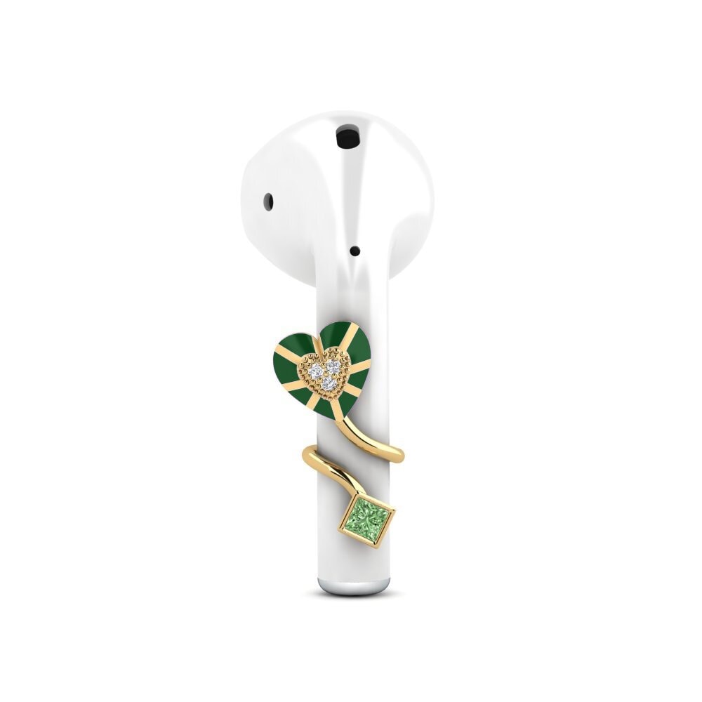 Green Diamond Airpods® Cuidar
