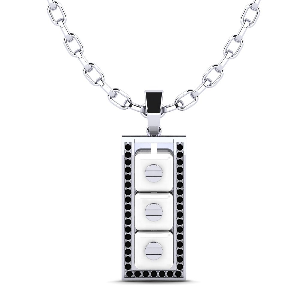 Black Sapphire Men's Pendant Culligan