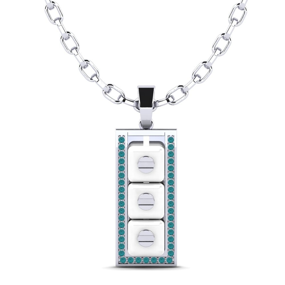 Blue Diamond Men's Pendant Culligan