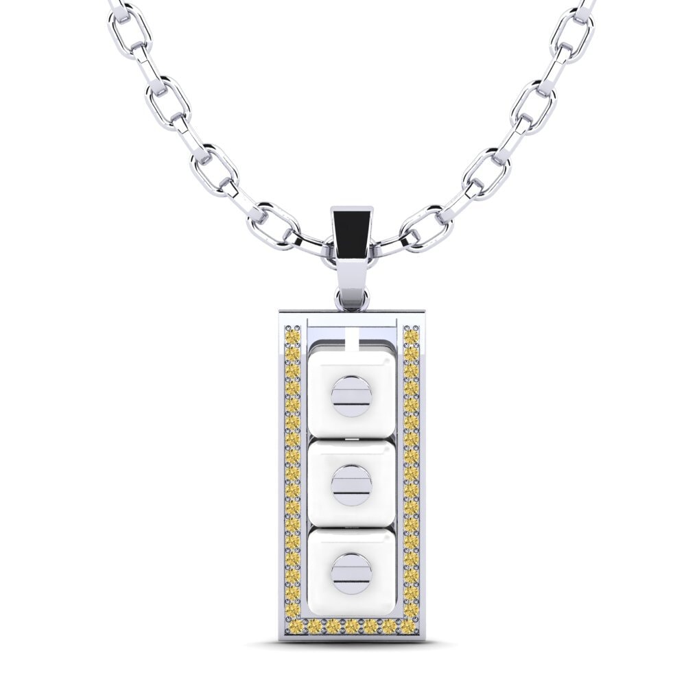 Yellow Diamond Men's Pendant Culligan
