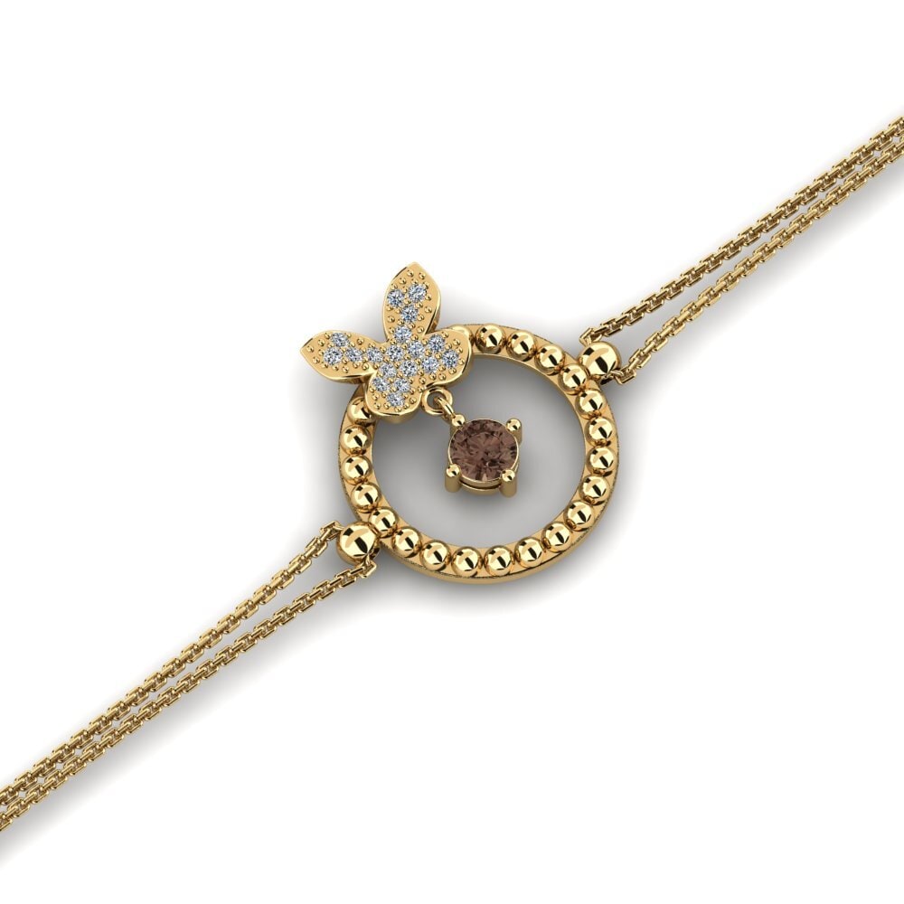 Smoky Quartz Women's Bracelet Curiste