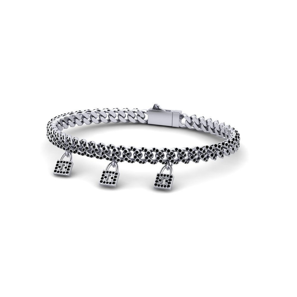 Ónix Negro Pulsera de Mujer Cusen