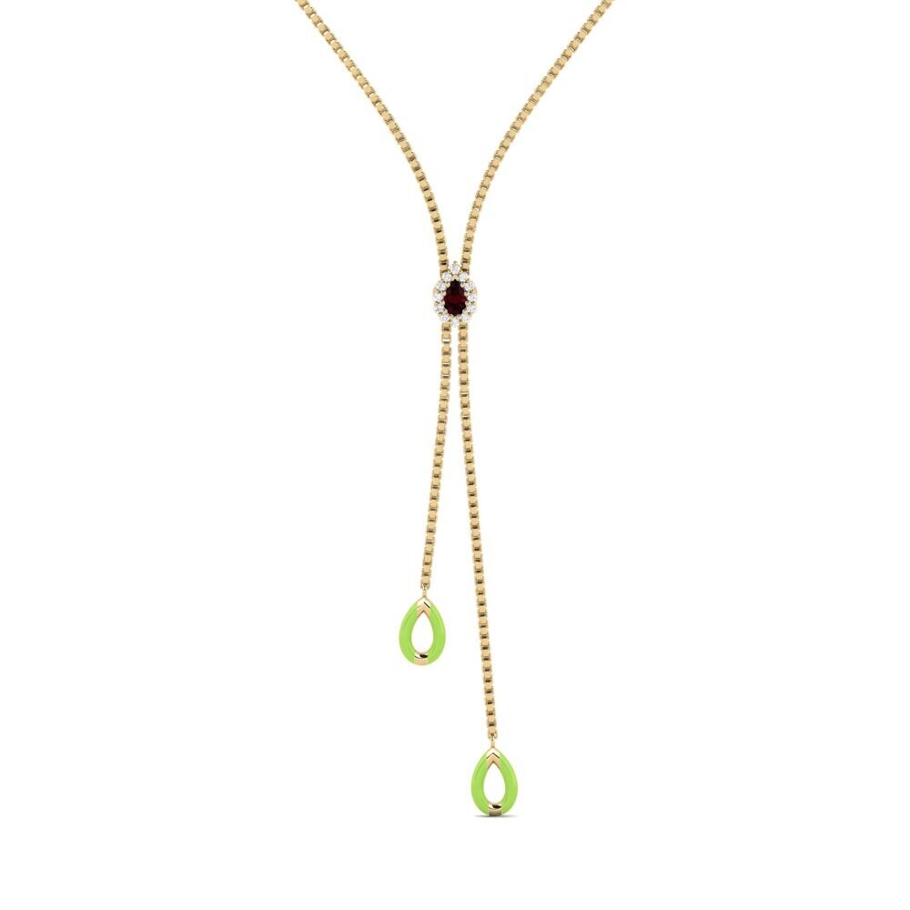 Garnet Women's Necklace Cusseta