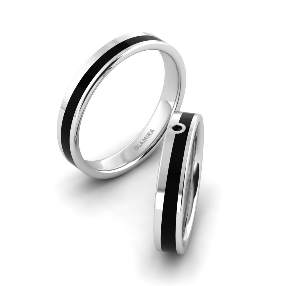 Anillos de boda Zafiro negro Classic