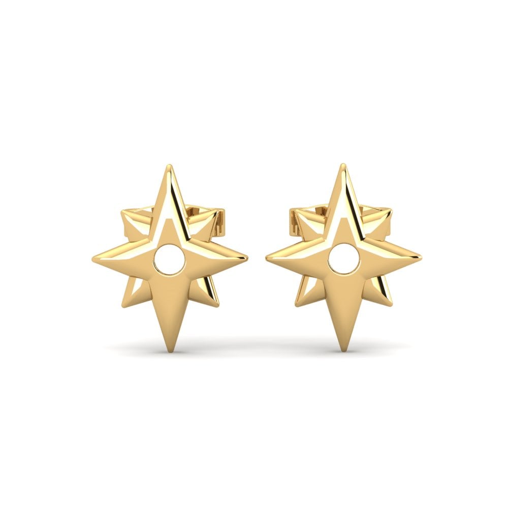 Stars The North Star Earring Cygni 585 Yellow Gold