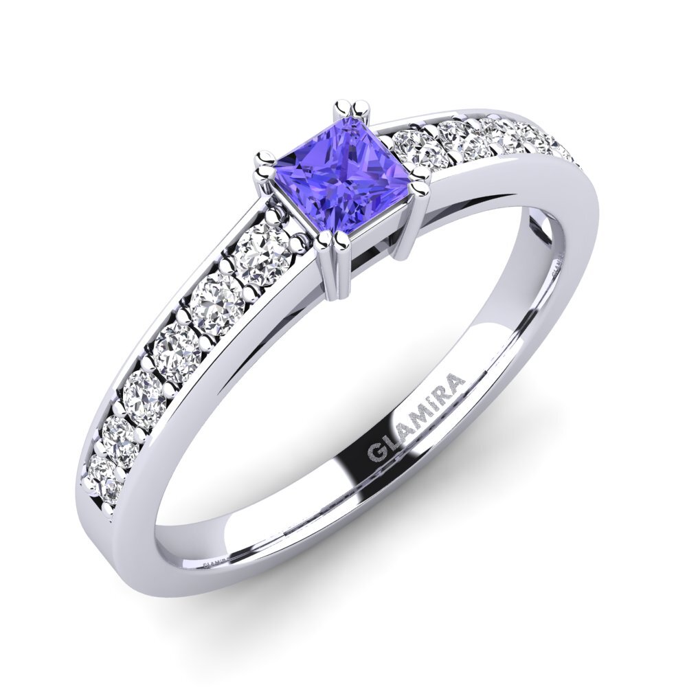 Tanzanite Engagement Ring Cynthia 0.27 crt