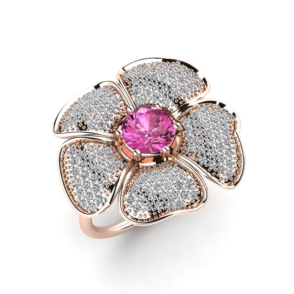 Pink Topaz Ring Cyrillus